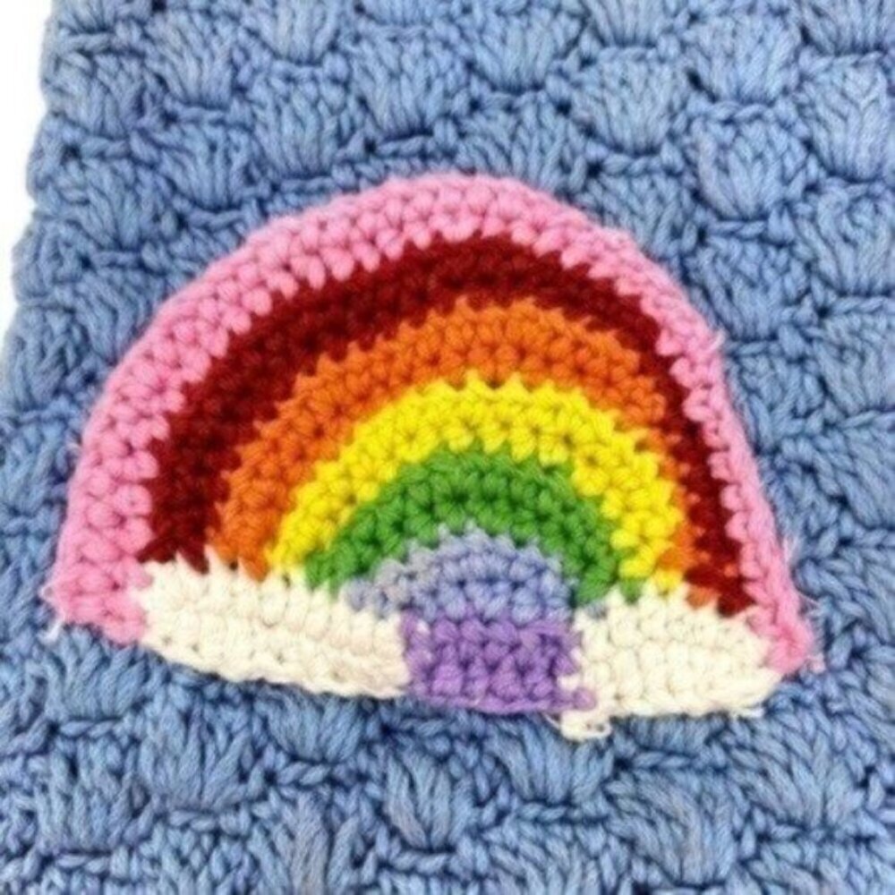 SkinnyDip London Mini Rainbow Crochet Crossbody Bag - Picture 5 of 8